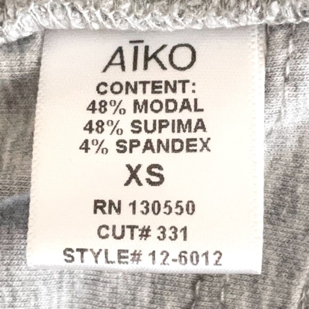 Aiko Grey Layered Ruffle Back Open Front Cardigan - Picture 8 of 9
